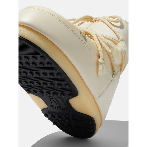 MOON BOOT ICON LOW CREAM NYLON BOOTS SZ: EU42/44-US10-11.5(W) Ret$314 *TRENDING* - Picture 5 of 8